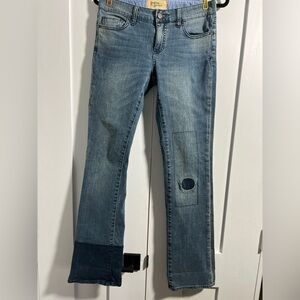 Holding Horses Anthropologie Patchwork Jeans Size 27